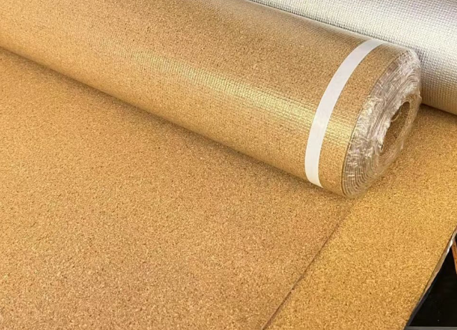 CORK 20-P — 2 mm cork underlayment with PET film, UFH compatible